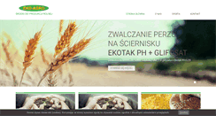 Desktop Screenshot of eko-agro.pl